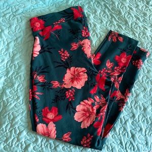 Torrid Floral Leggings